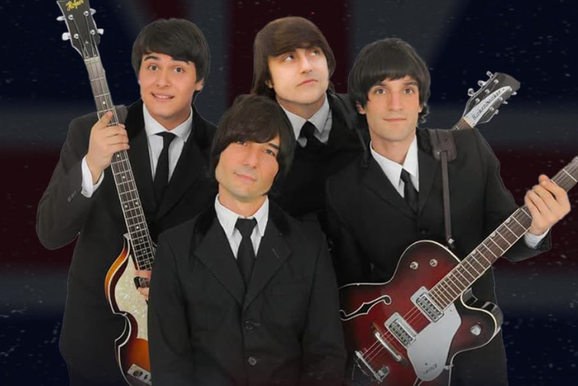 F&oacute;rmula Beat traz tributo aos Beatles no Cine Teatro &Oacute;pera, em Porto Uni&atilde;o