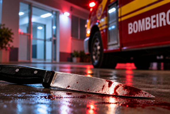 Mulher &eacute; suspeita de ferir marido com faca em abrigo de Tr&ecirc;s Barras