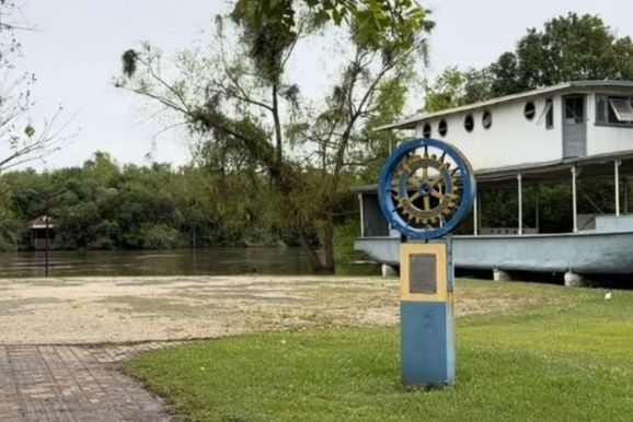 N&iacute;vel do Rio Igua&ccedil;u recua mais de 50 cm em uma semana em S&atilde;o Mateus do Sul
