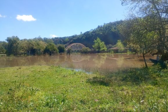 Rio Igua&ccedil;u marca 5,25 metros nesta quinta-feira em Uni&atilde;o da Vit&oacute;ria
