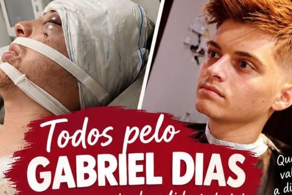 Comunidade se une em apoio a Gabriel Dias ap&oacute;s acidente na BR-476