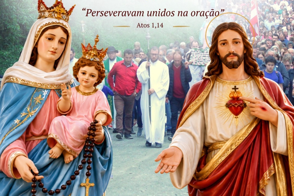 Santu&aacute;rio de Rio Claro do Sul em Mallet promove dia de f&eacute; e ora&ccedil;&atilde;o