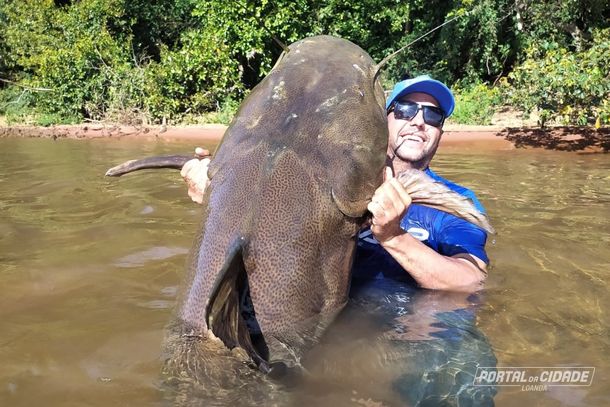 Rodrigo trabalha com pesca esportiva h&aacute; quase 10 anos.