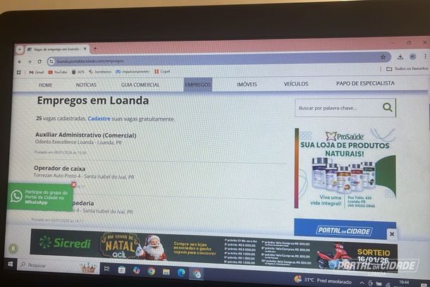Nesta ter&ccedil;a-feira (6) h&aacute; 25 vagas de emprego.