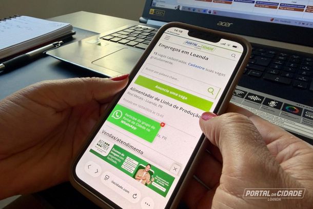 Menu atende empresas e trabalhadores.