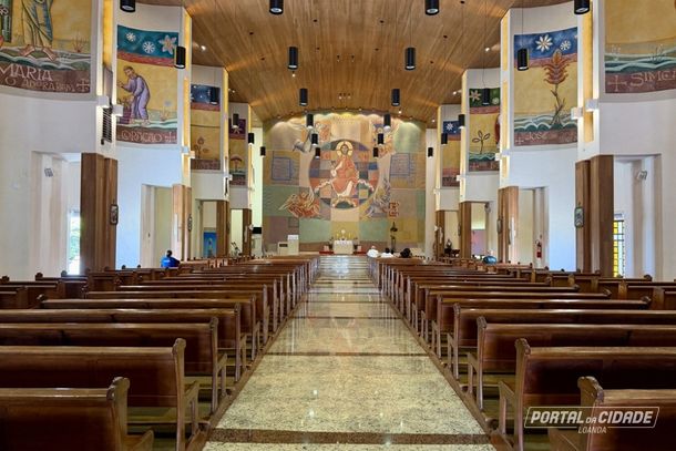 Uma das mudan&ccedil;as foi na par&oacute;quia Nossa Senhora Aparecida.