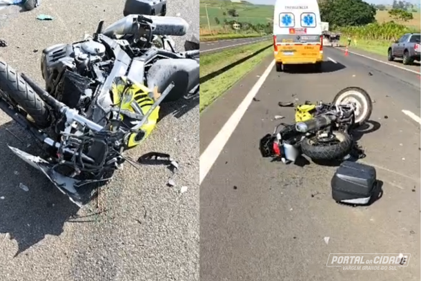 Motociclista morre em acidente na rodovia entre S&atilde;o Jo&atilde;o &agrave; Agua&iacute;