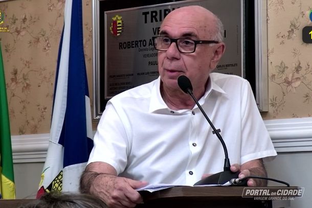 Moacyr Rosseto, diretor do departamento de finan&ccedil;as da prefeitura de Vargem Grande do Sul