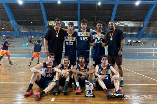  Basquete sub-17 de Vargem Grande do Sul conquista o 3&ordm; lugar na Copa Difus&atilde;o