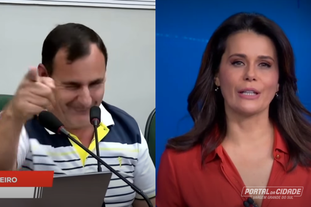 Ofensa proferida pelo vereador Fernando Corretor &eacute; exposta em rede nacional