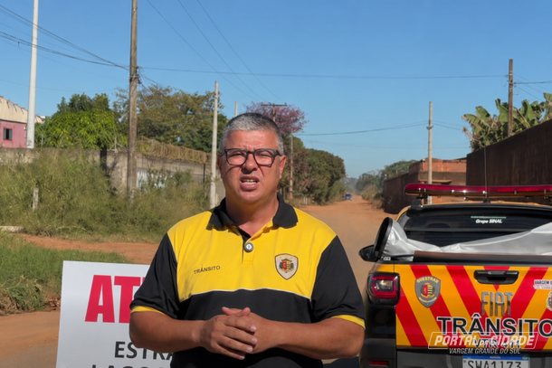 Mudan&ccedil;as: diretor Rog&eacute;rio Bocamino explicou novo trajeto que ser&aacute; utilizado neste per&iacute;odo de obras na vicinal