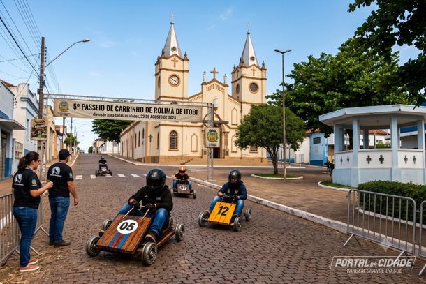 Itobi recebe 5&ordm; Passeio de Carrinho de Rolim&atilde; para todas as idades