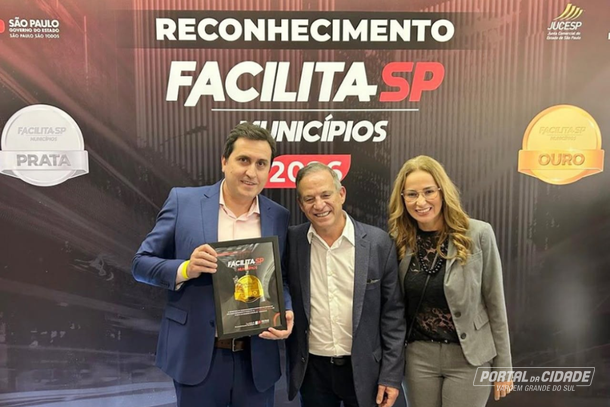 Vargem Grande do Sul conquista Selo Ouro por facilitar a abertura de empresas