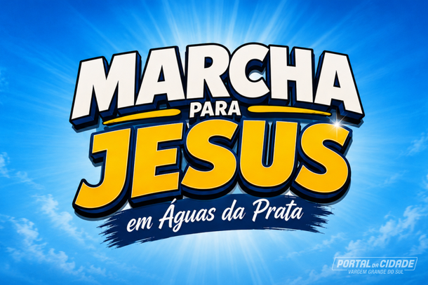 &Aacute;guas da Prata ter&aacute; 1&ordf; Marcha para Jesus com show de encerramento