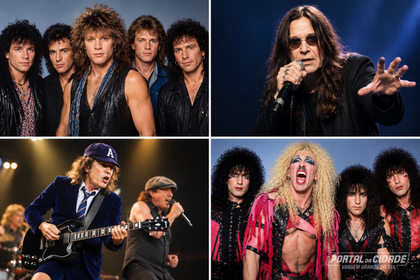 Festival em S&atilde;o Sebasti&atilde;o da Grama re&uacute;ne tributos a Bon Jovi, Ozzy, AC/DC e Twisted Sister
