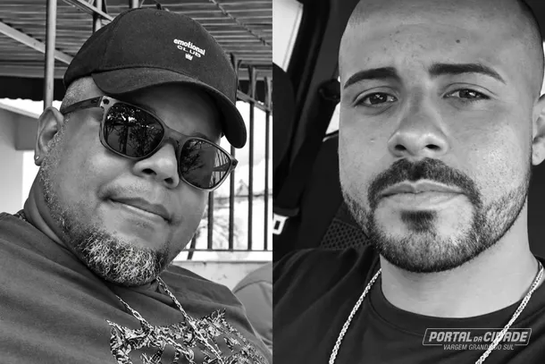 Andr&eacute; Luiz Ferreira Silva, o &ldquo;Taroba&rdquo; (&agrave; esquerda), e Gustavo Aur&eacute;lio Miguel (&agrave; direita), ambos de Casa Branca (SP), est&atilde;o entre as quatro v&iacute;timas da chacina ocorrida em 11 de agosto de 2026, em Formosa (GO)