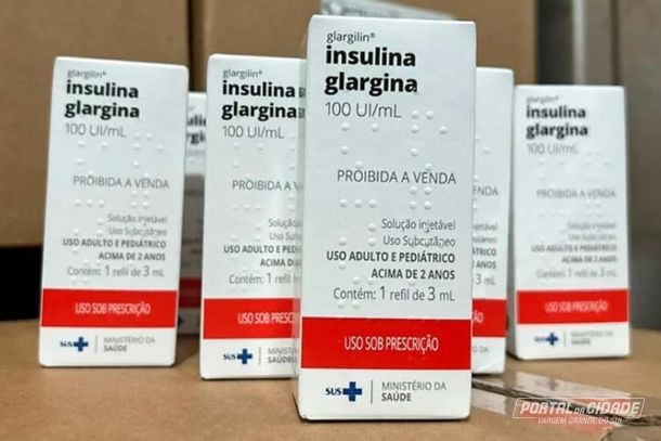S&atilde;o Jo&atilde;o anuncia insulina glargina em quatro unidades de sa&uacute;de