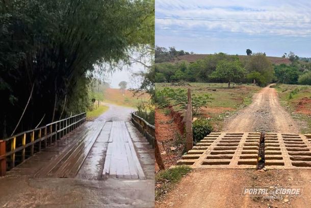 Ponte e mata-burro s&atilde;o estruturas diferentes, mas ambas essenciais para garantir o acesso e a seguran&ccedil;a nas estradas rurais de Porangaba.