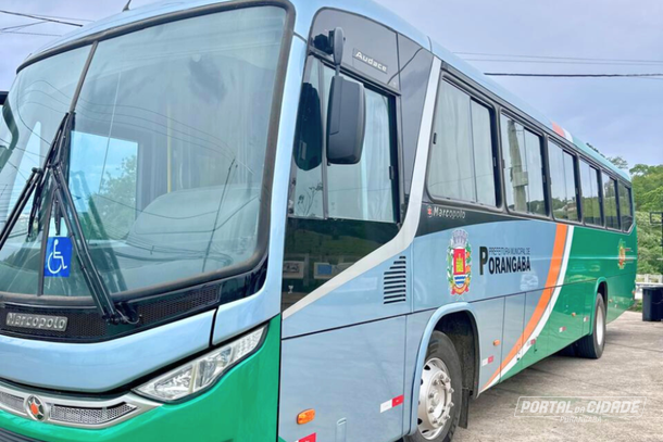  Porangaba refor&ccedil;a frota com novo &ocirc;nibus destinado &agrave; &aacute;rea da Sa&uacute;de