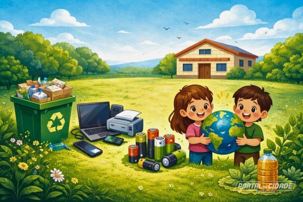 Porangaba promove campanha para descarte correto de res&iacute;duos