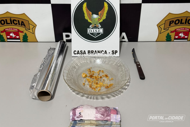 Homem &eacute; preso por tr&aacute;fico de drogas no bairro S&atilde;o Bernardo, em Casa Branca