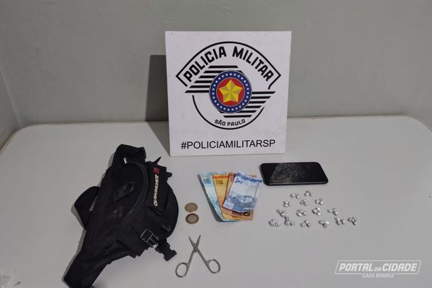 Adolescente &eacute; apreendido por ato infracional an&aacute;logo ao tr&aacute;fico de drogas em Casa Branca