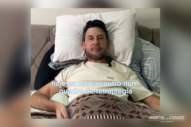 Thiago Fagan lesionou a coluna ap&oacute;s mergulho nos Len&ccedil;&oacute;is Maranhenses e busca tratamento com a Polilaminina