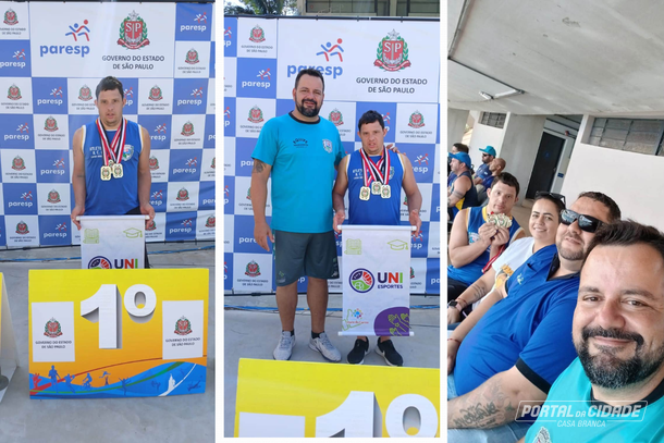 Casa Branca conquista tr&ecirc;s medalhas de ouro no atletismo PCD em S&atilde;o Paulo