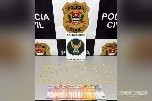 DISE de Casa Branca prende mulher e apreende adolescente por tr&aacute;fico em Tamba&uacute;