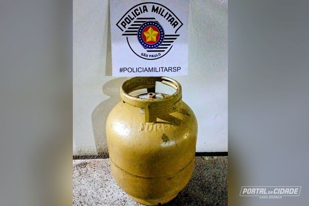 Homem &eacute; preso em flagrante ap&oacute;s furtar botij&atilde;o de g&aacute;s em Casa Branca