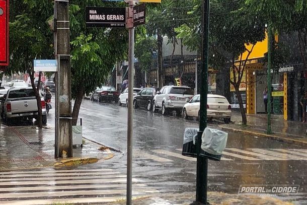 Domingo com chuva e queda nas temperaturas em Paranava&iacute;, aponta Simepar