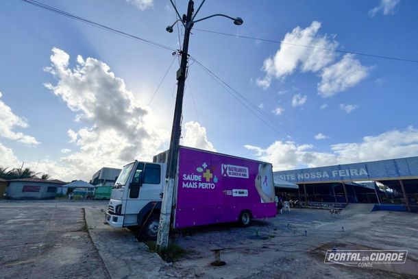 Carreta pode ser encontrada na Rua da Feira