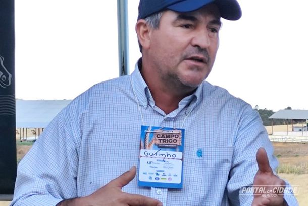 O propriet&aacute;rio da Fazenda S&atilde;o Jos&eacute;, Ant&ocirc;nio Augusto Rodrigues Miranda, fala sobre a exper&ecirc;ncia de plantar o trigo brilhante