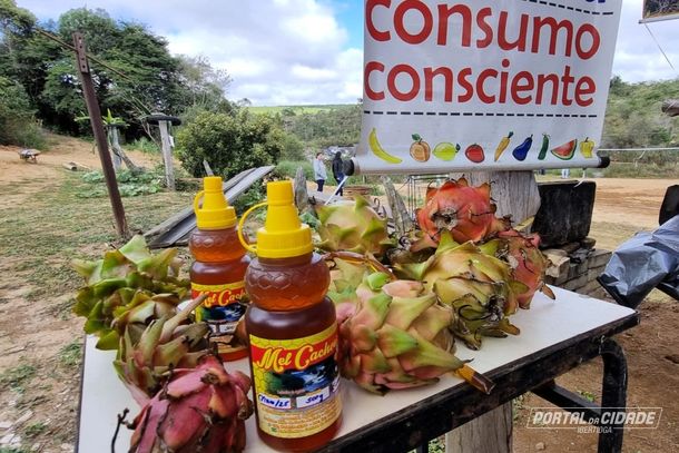 Produtos org&acirc;nicos da Fazenda do Api&aacute;rio