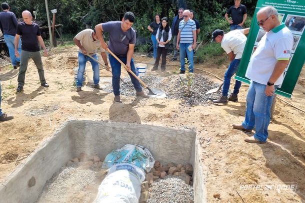 Mais uma etapa da constru&ccedil;&atilde;o