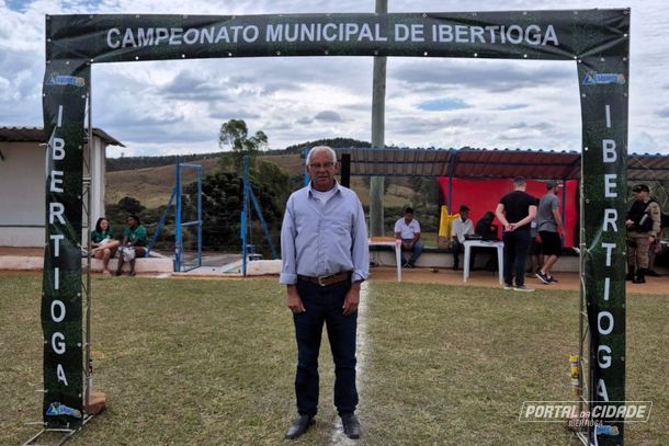 O homenageado: Ant&ocirc;nio Pereira da Silva