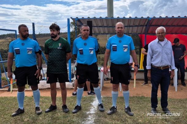 Arbitragem com o homenageado
