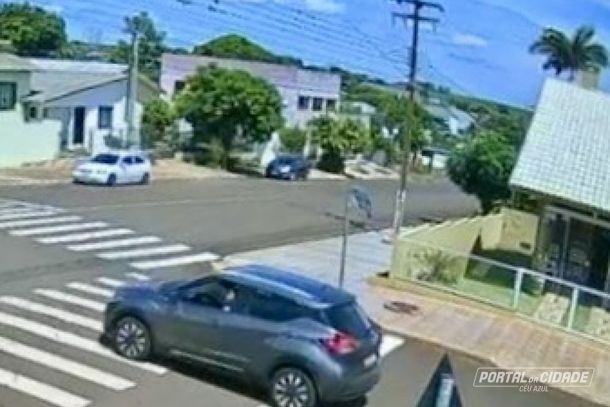 Motorista segue o trajeto deixando o animal atropelado