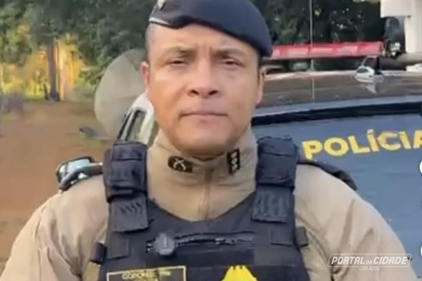 Coronel Souza, Comandante do 5&ordm; CRPM