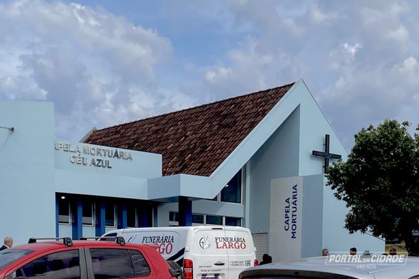Capela mortu&aacute;ria C&eacute;u Azul 