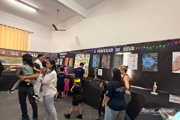 Atividade envolveu turmas da Educa&ccedil;&atilde;o Infantil ao Fundamental 2 e mobilizou 350 alunos, nos per&iacute;odos da manh&atilde; e da tarde