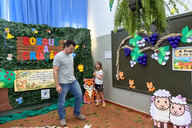 Atividade envolveu turmas da Educa&ccedil;&atilde;o Infantil ao Fundamental 2 e mobilizou 350 alunos, nos per&iacute;odos da manh&atilde; e da tarde