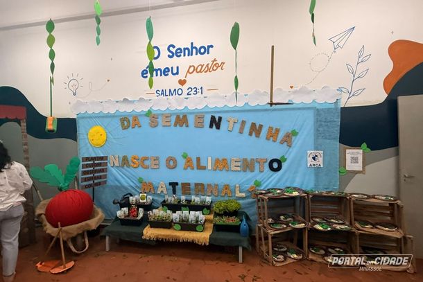 Atividade envolveu turmas da Educa&ccedil;&atilde;o Infantil ao Fundamental 2 e mobilizou 350 alunos, nos per&iacute;odos da manh&atilde; e da tarde