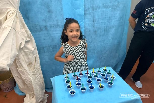 Atividade envolveu turmas da Educa&ccedil;&atilde;o Infantil ao Fundamental 2 e mobilizou 350 alunos, nos per&iacute;odos da manh&atilde; e da tarde