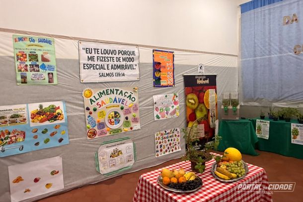 Atividade envolveu turmas da Educa&ccedil;&atilde;o Infantil ao Fundamental 2 e mobilizou 350 alunos, nos per&iacute;odos da manh&atilde; e da tarde