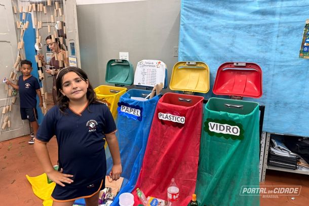 Atividade envolveu turmas da Educa&ccedil;&atilde;o Infantil ao Fundamental 2 e mobilizou 350 alunos, nos per&iacute;odos da manh&atilde; e da tarde
