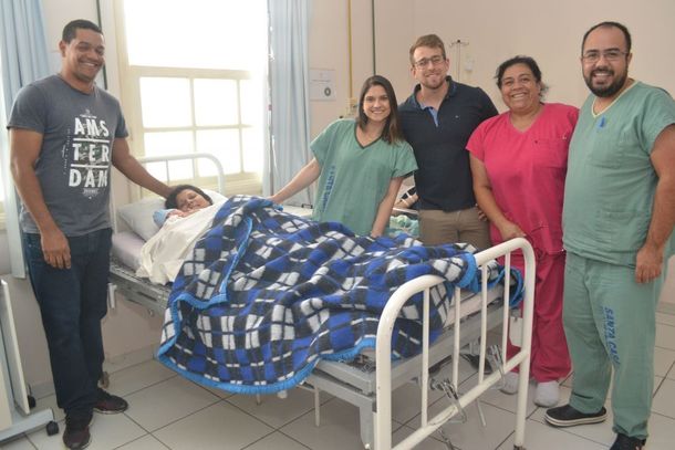 Athos Souza de Matos nasceu com 5,486 kg