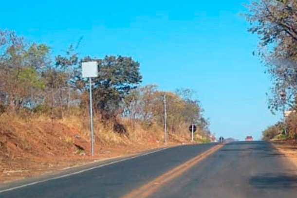 Radares foram instalados na MG-290