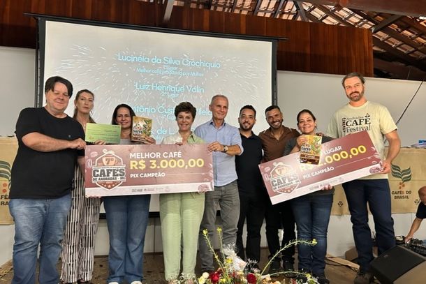 Lucinéia da Silva Crochiquio ficou com o 1º lugar