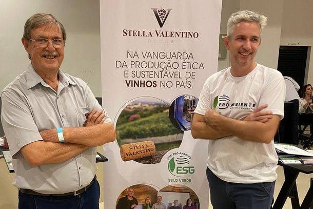 Vinícola Stella Valentino representa Andradas em feira nacional de vinhos em Campinas